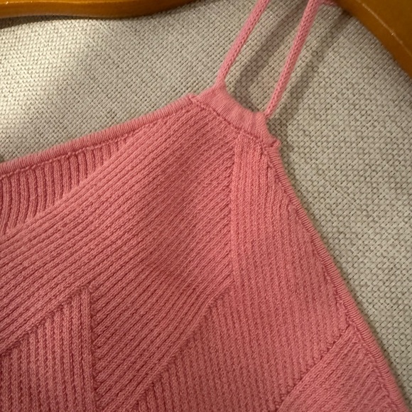 Free People Beach Pink Kristy Sweater Midi Dress (Size S) - Picture 6 of 6